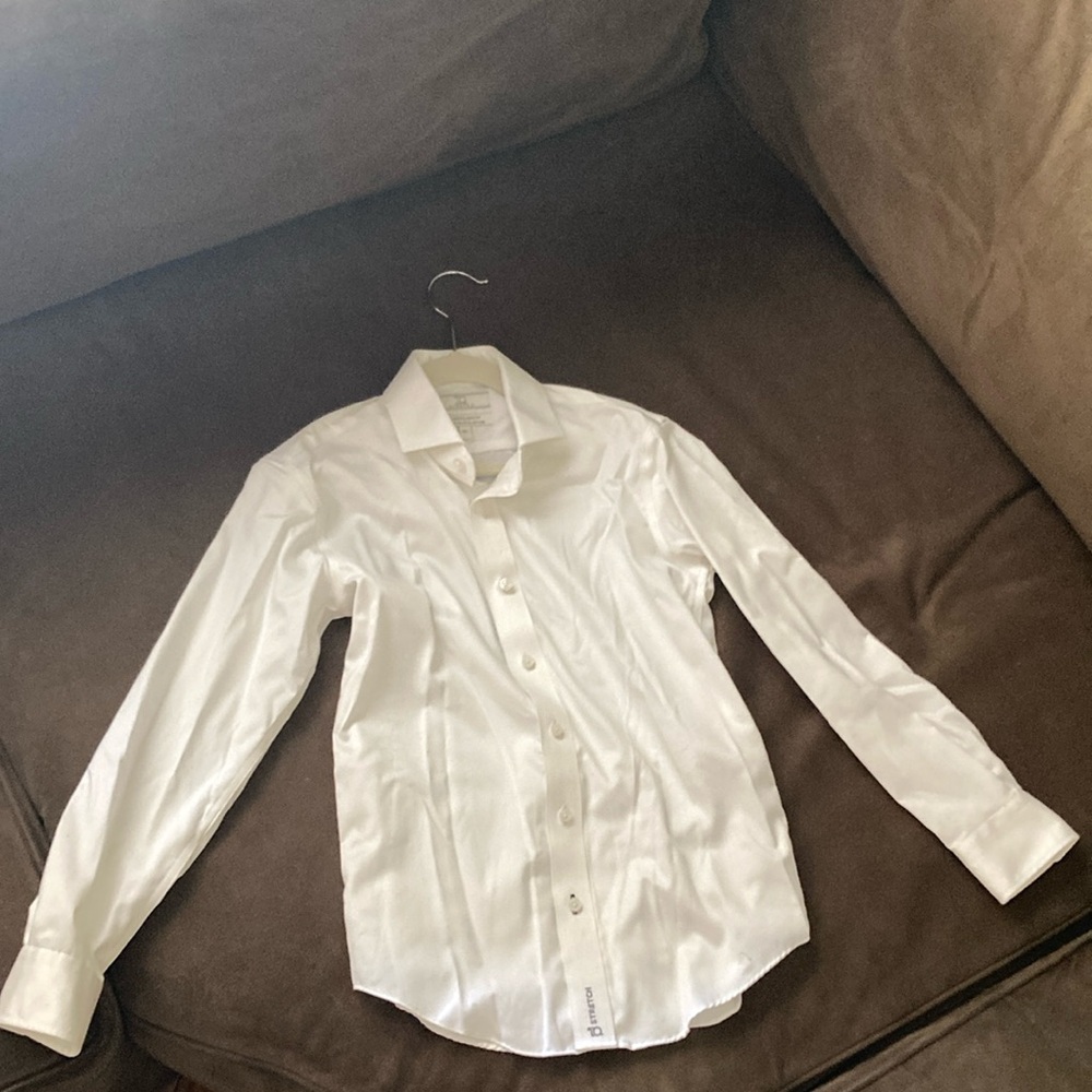 t/o White Dress Shirt Classic Design